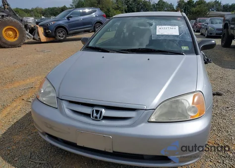 2002 Honda Civic Lx from USA, damaged, VIN 1HGEM22572L019940